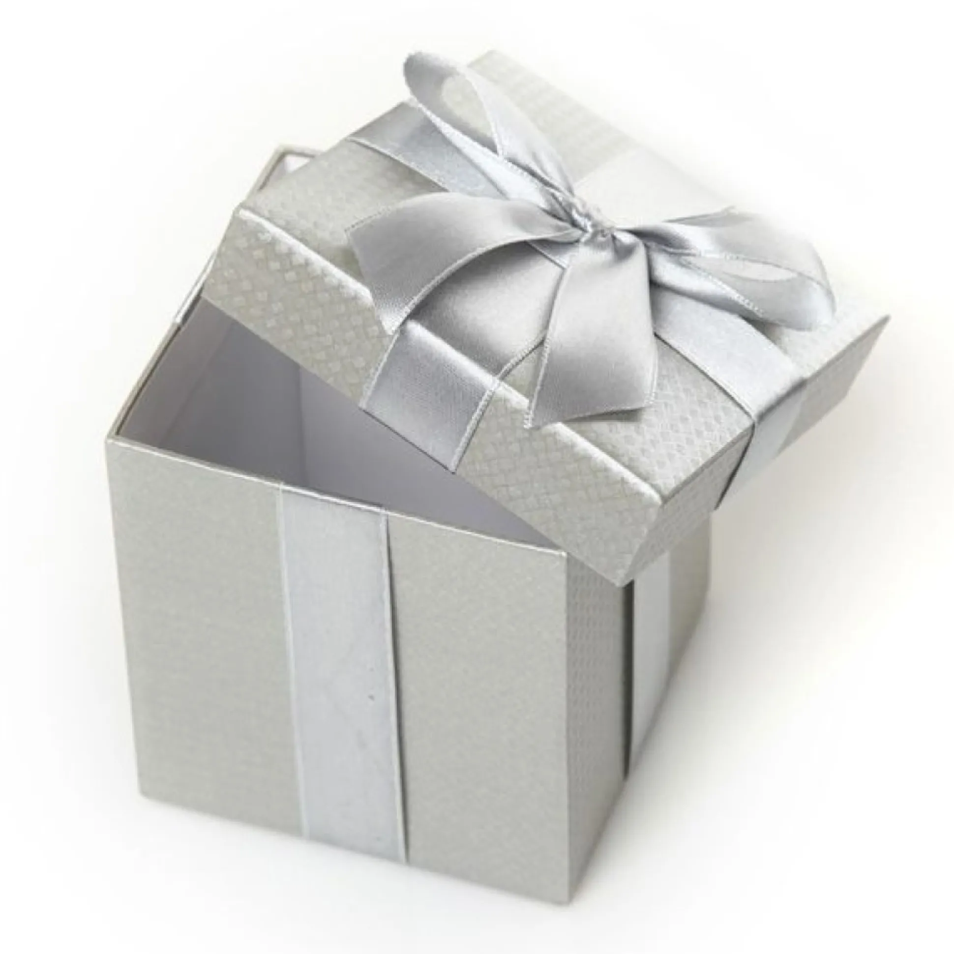 Metallic Silver Gift Box Gift Wrap, Boxes, Bags & Tags|