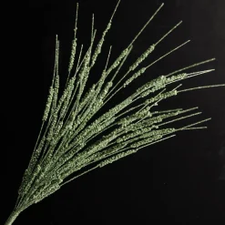 Mint Green Glitter Branch Spray - Set of 2 Christmas Sprays|