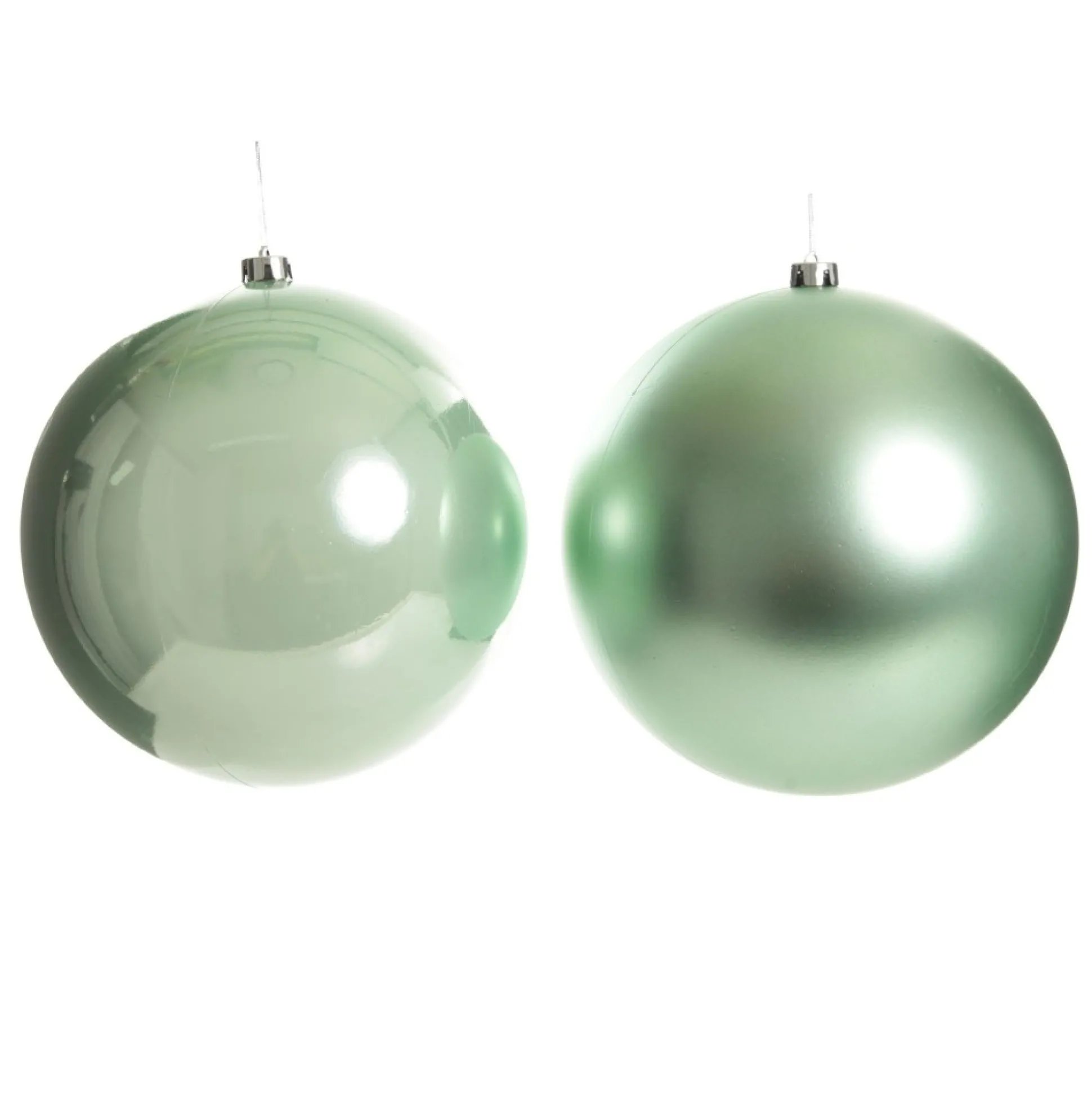 Mint Green Jumbo Shatterproof Christmas Bauble Decoration Shatterproof Baubles|