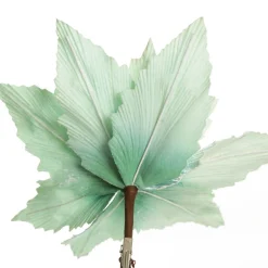 Mint Poinsettia Flower Clip Christmas Flowers|