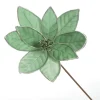 Mint Velvet Flower Stem with Silver Trim Christmas Flowers|
