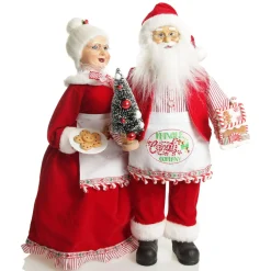 Mrs Claus Baking Christmas Ornament Christmas Figurines|