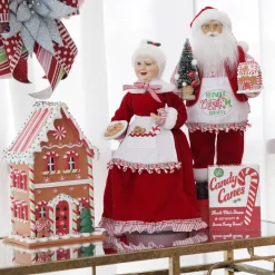 Mrs Claus Baking Christmas Ornament Christmas Figurines|