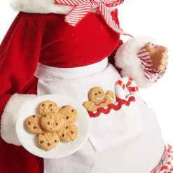 Mrs Claus Baking Christmas Ornament Christmas Figurines|