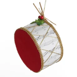Musical Note Christmas Drum Tree Decoration Christmas Tree Decorations|