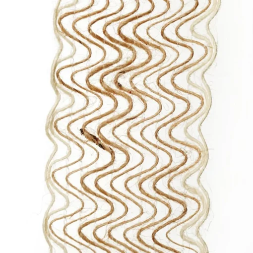 Natural Jute Loose Weave Ribbon - Design B Wave Ribbons|