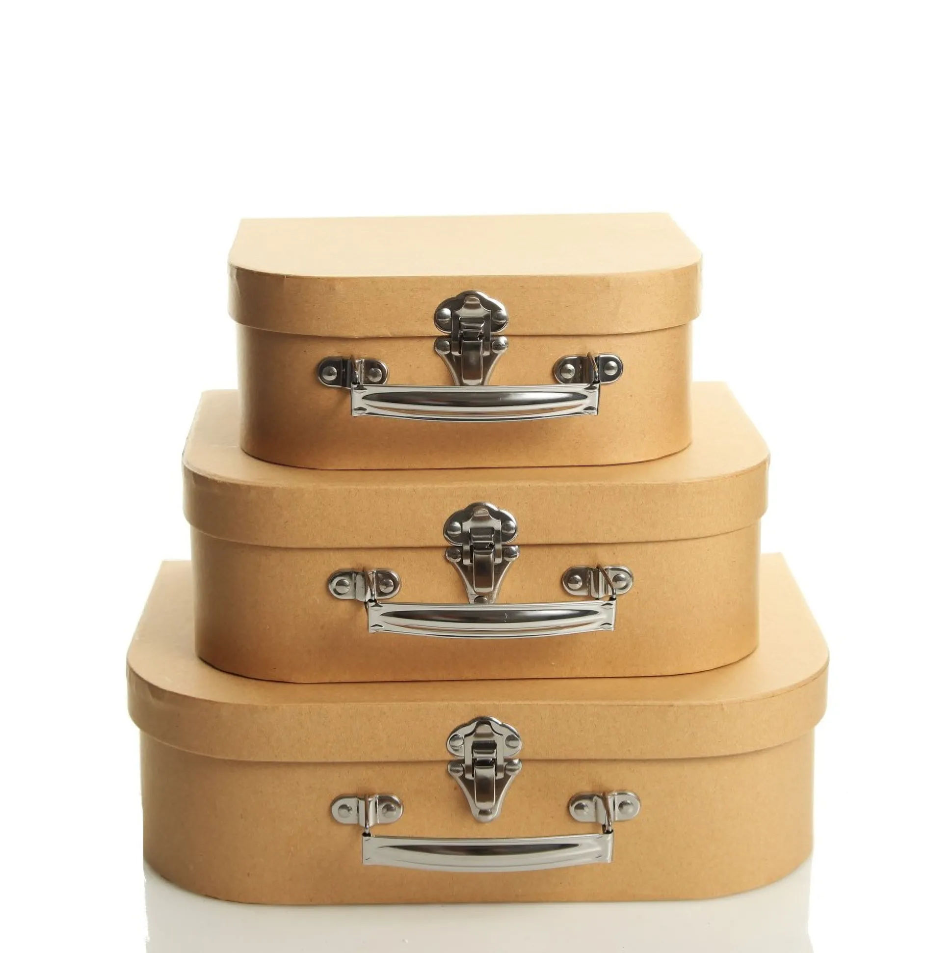 Natural Kraft Suitcase Gift Box Gift Wrap, Boxes, Bags & Tags|