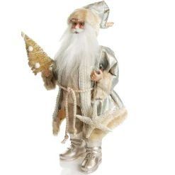 Natural Seaside Standing Santa Christmas Ornament Christmas Figurines|Natural Seaside Standing Santa Christmas Ornament
