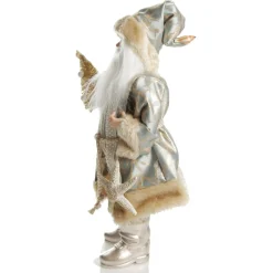 Natural Seaside Standing Santa Christmas Ornament Christmas Figurines|Natural Seaside Standing Santa Christmas Ornament