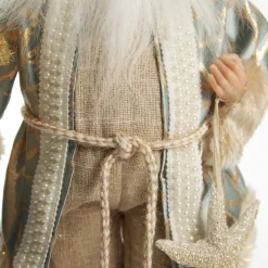 Natural Seaside Standing Santa Christmas Ornament Christmas Figurines|Natural Seaside Standing Santa Christmas Ornament