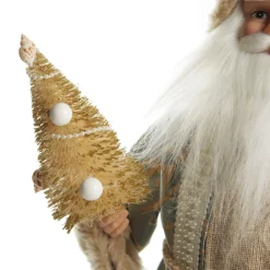 Natural Seaside Standing Santa Christmas Ornament Christmas Figurines|Natural Seaside Standing Santa Christmas Ornament