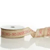 No Peeking Burlap Wired Ribbon - 3.8cm Ribbons|