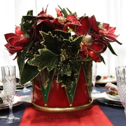 Nutcracker Christmas Drummer Pot Christmas Ornaments|