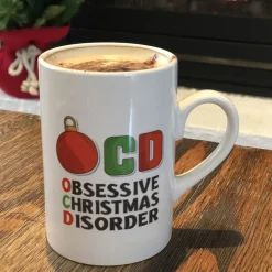 OCD Bauble Christmas Mug Christmas Gifts|