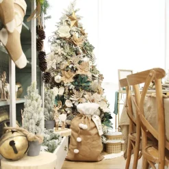 Olive Green Velvet Magnolia Flower Clip Christmas Flowers|