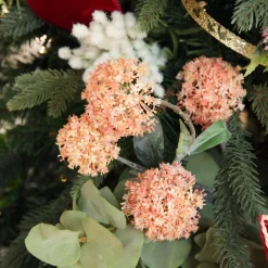 Orange Allium Bulb Spray Christmas Sprays|