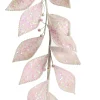 Pale Pink Sequin Leaf Garland Tree Garlands|