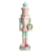 Pastel Nutcracker Ornament with Cupcake Hat Christmas Nutcrackers|
