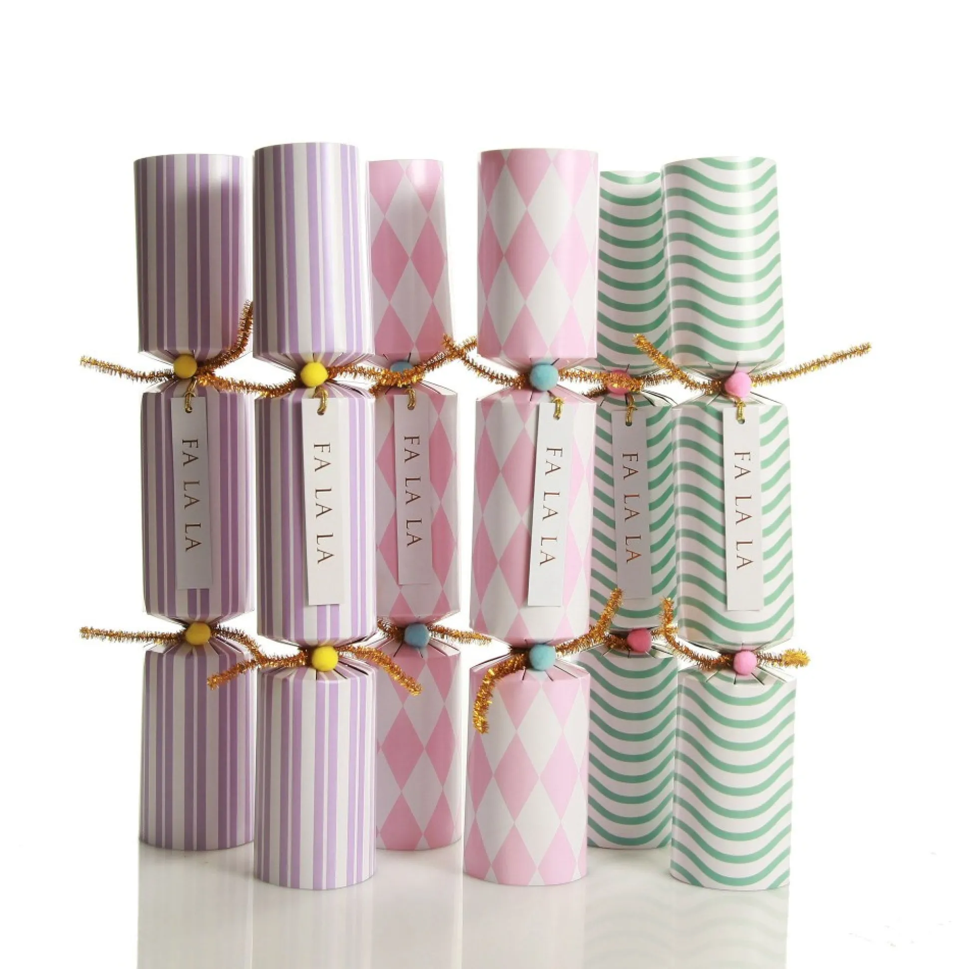 Pastel Pattern Christmas Bon Bons Christmas Bon Bons|