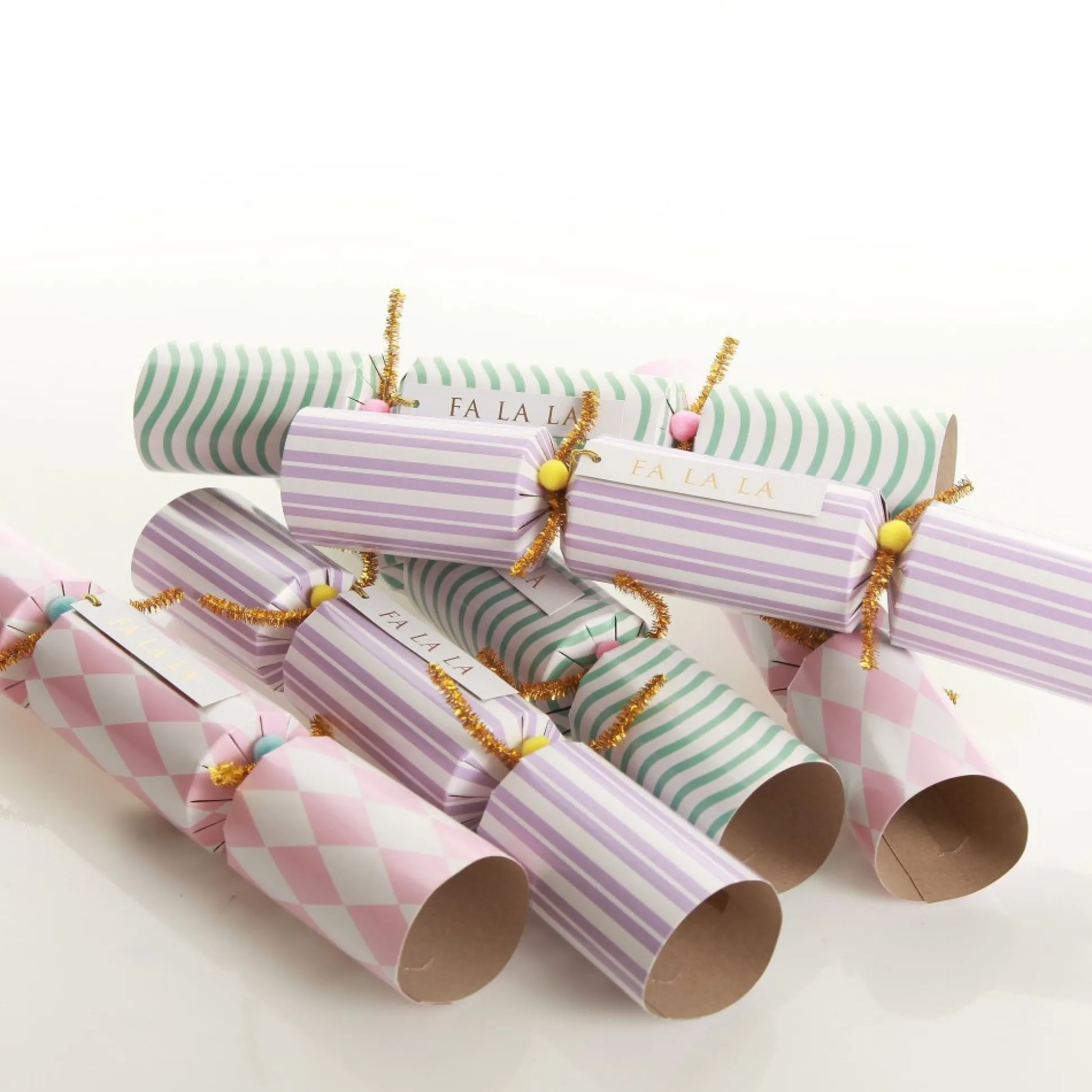 Pastel Pattern Christmas Bon Bons Christmas Bon Bons|