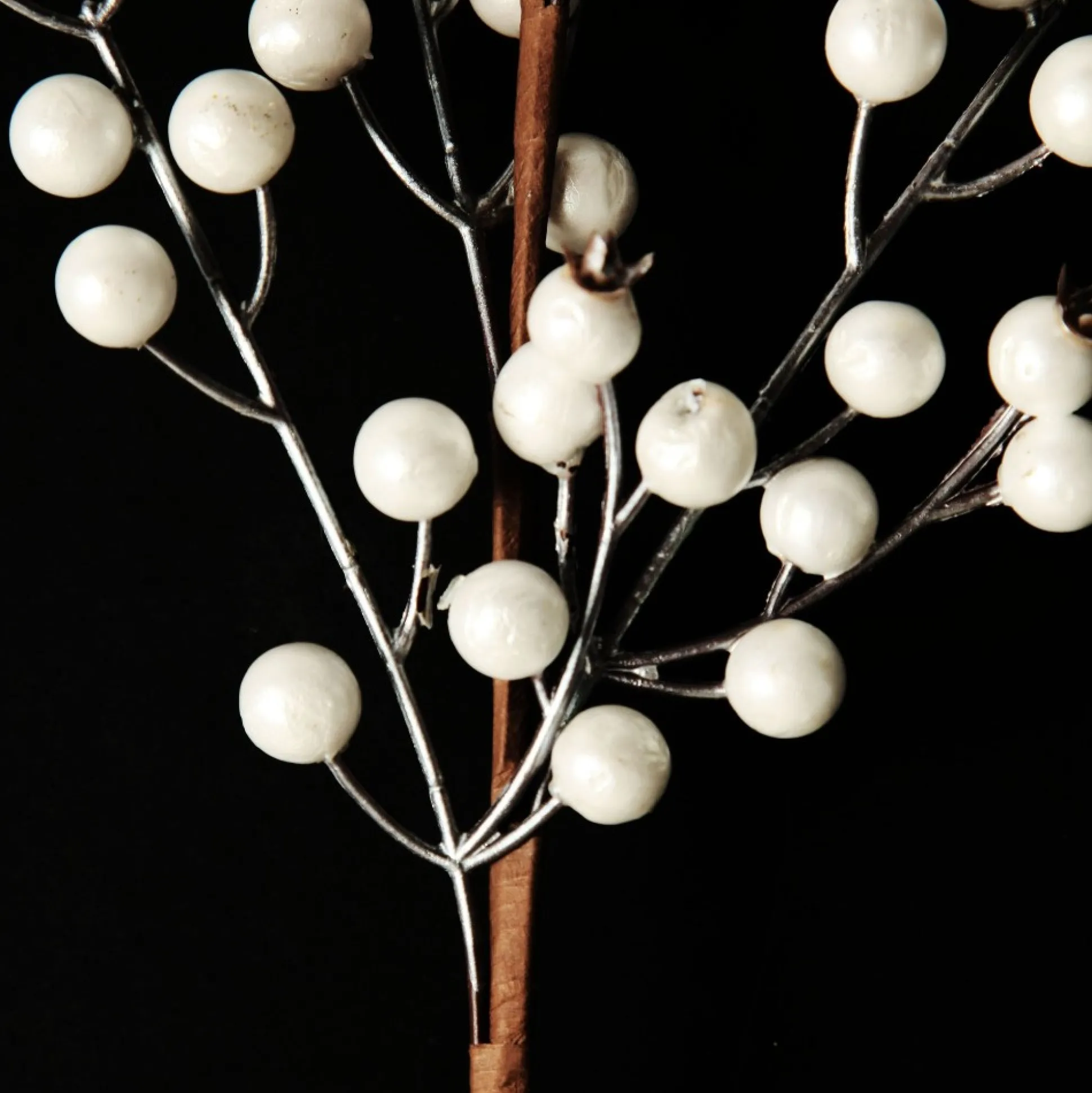 Pearl Berry Spray Twig Christmas Sprays|