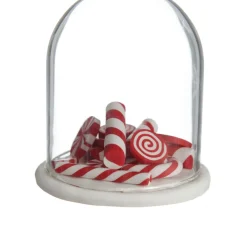 Peppermint Candy Filled Dome Hanging Christmas Tree Decoration Christmas Tree Decorations|