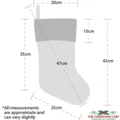 Personalised Black and White Buffalo Check Christmas Stocking Personalised Stockings|