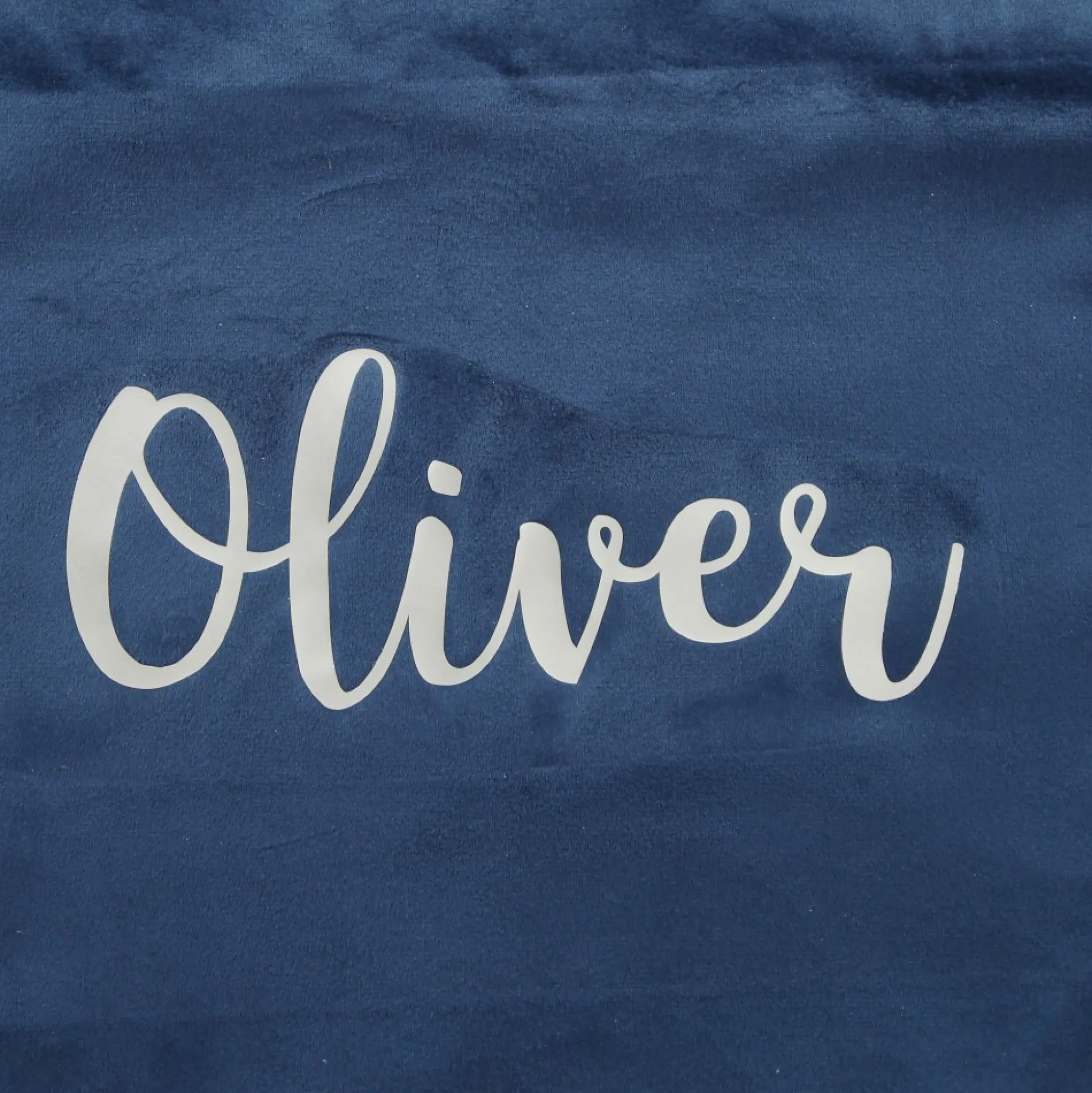 Personalised Blue Velvet Santa Sack Personalised Santa Sacks|