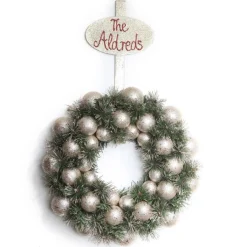 Personalised Champagne Wreath Hanger Wreath Hangers And Stands|