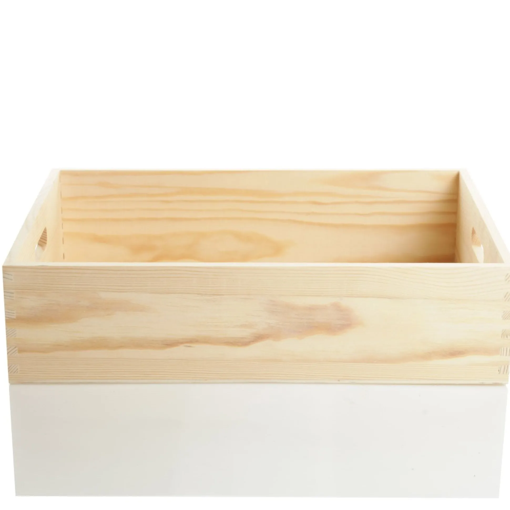 Personalised Christmas Eve Wooden Crate - Scroll Design Christmas Eve Keepsake Boxes|