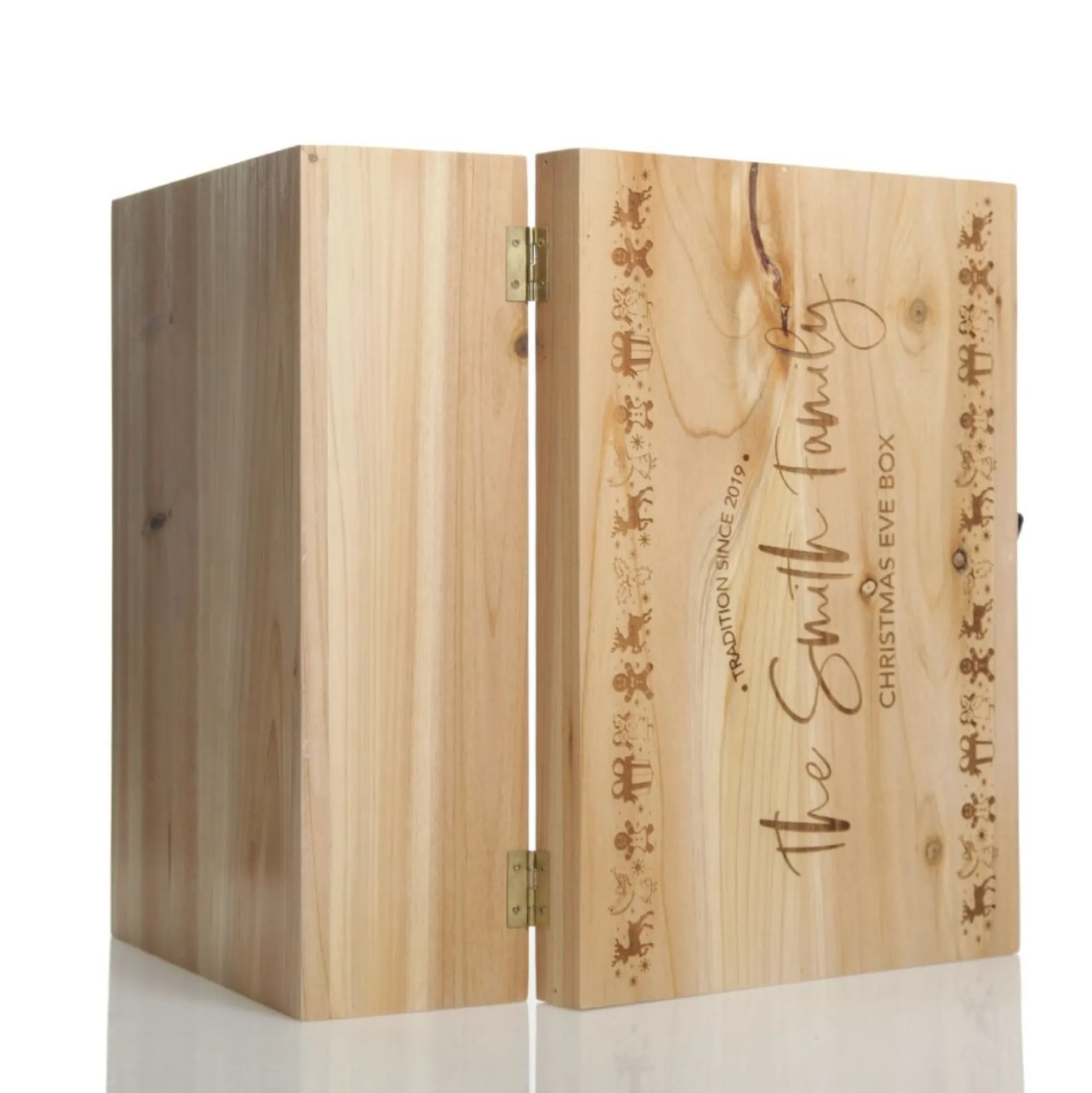 Personalised Christmas Parade Wooden Christmas Eve Box Gift Wrap, Boxes, Bags & Tags|
