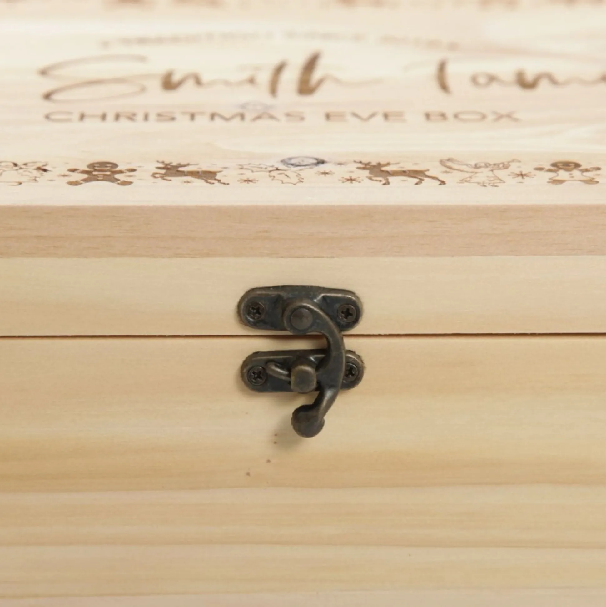 Personalised Christmas Parade Wooden Christmas Eve Box Gift Wrap, Boxes, Bags & Tags|