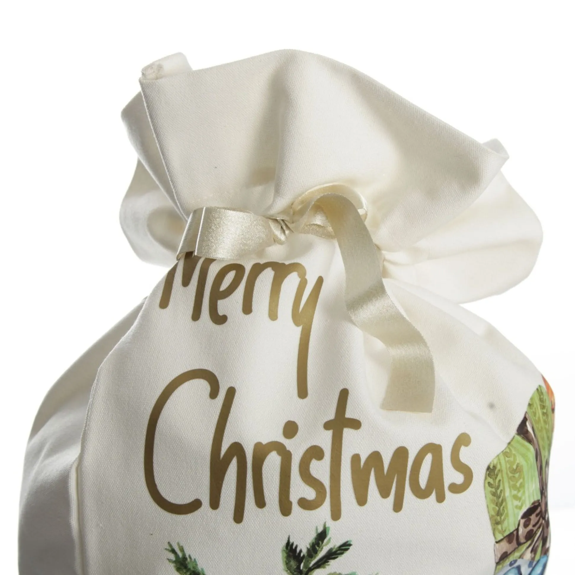 Personalised Christmas Vintage Car Santa Sack Personalised Santa Sacks|