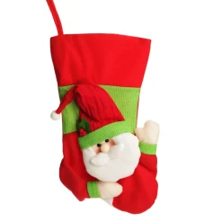 Personalised 3D Santa Christmas Stocking Personalised Stockings|