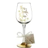 Personalised 'Dear Santa, Define Good' Wine Glass Christmas Wine Glasses And Mugs|