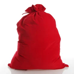 Personalised Deluxe Velvet Teddy Sack Personalised Santa Sacks|