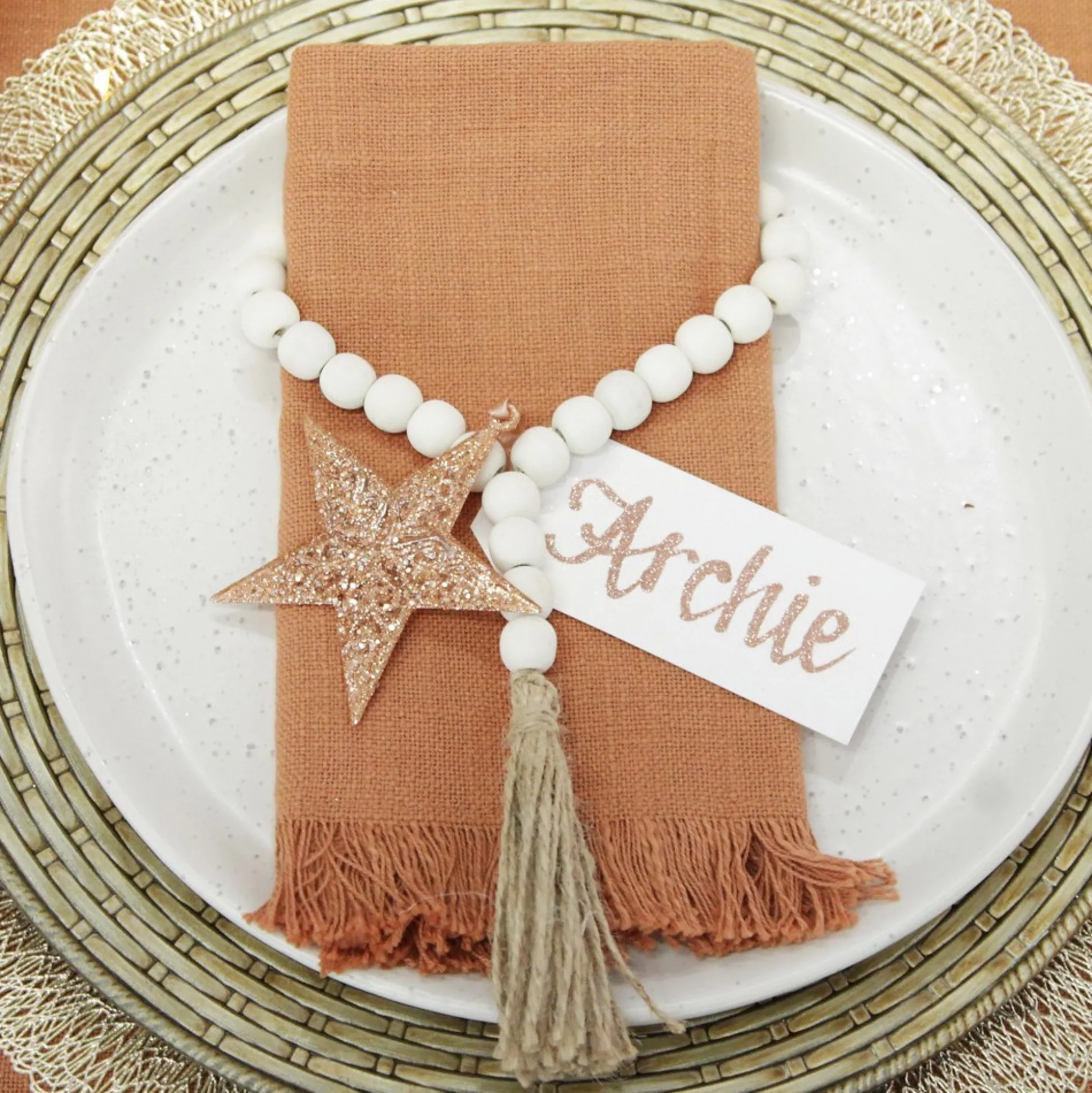 Personalised Gift Tags Square Cut - Set of 6 Gift Wrap, Boxes, Bags & Tags|