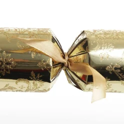 Personalised Gold Damask Pattern Bon Bon - Single Christmas Bon Bons|