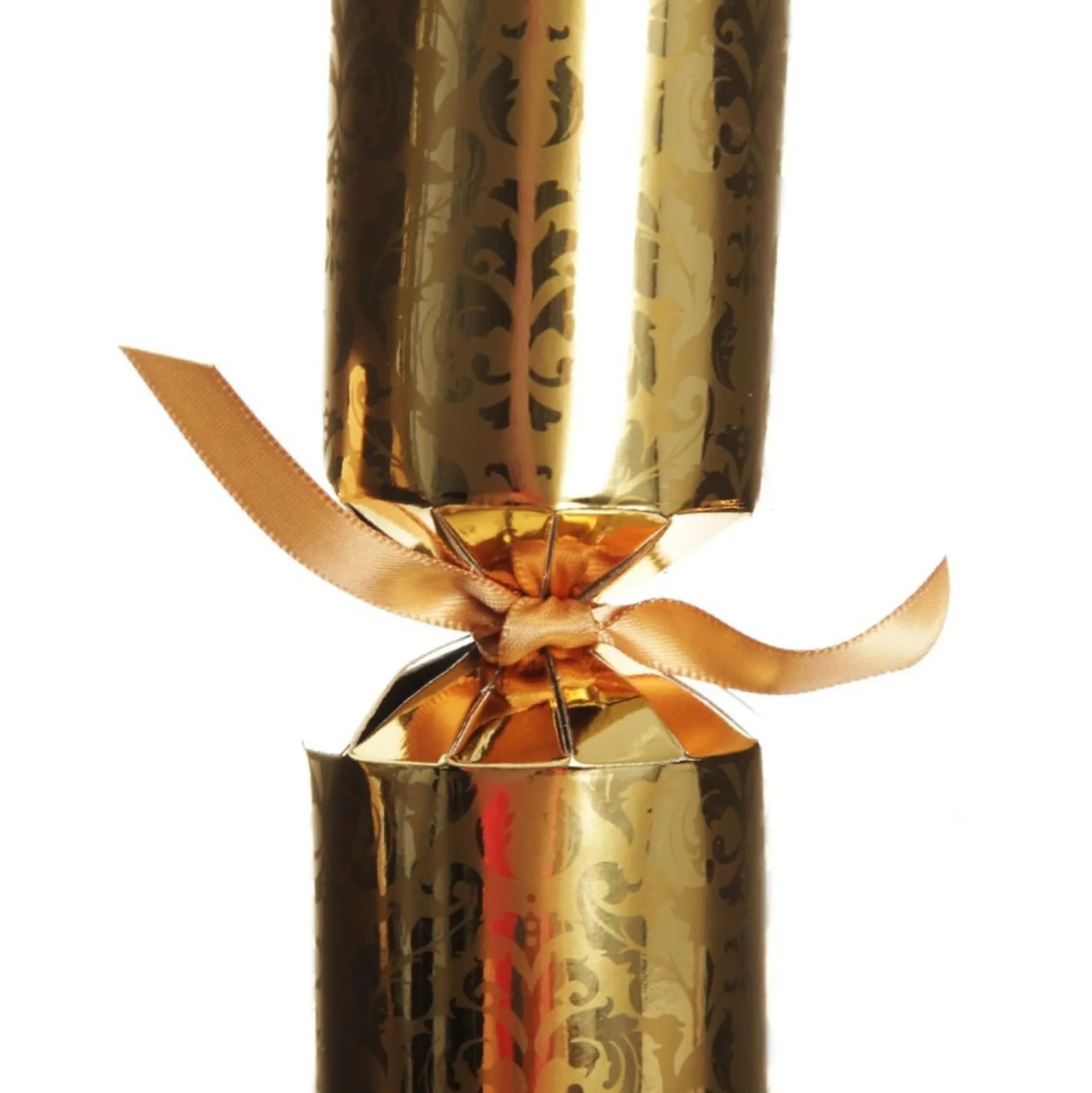 Personalised Gold Leaf Pattern Bon Bon - Single Christmas Bon Bons|