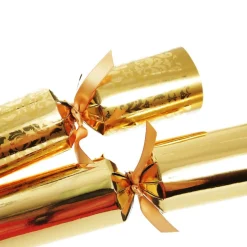 Personalised Gold Leaf Pattern Bon Bon - Single Christmas Bon Bons|