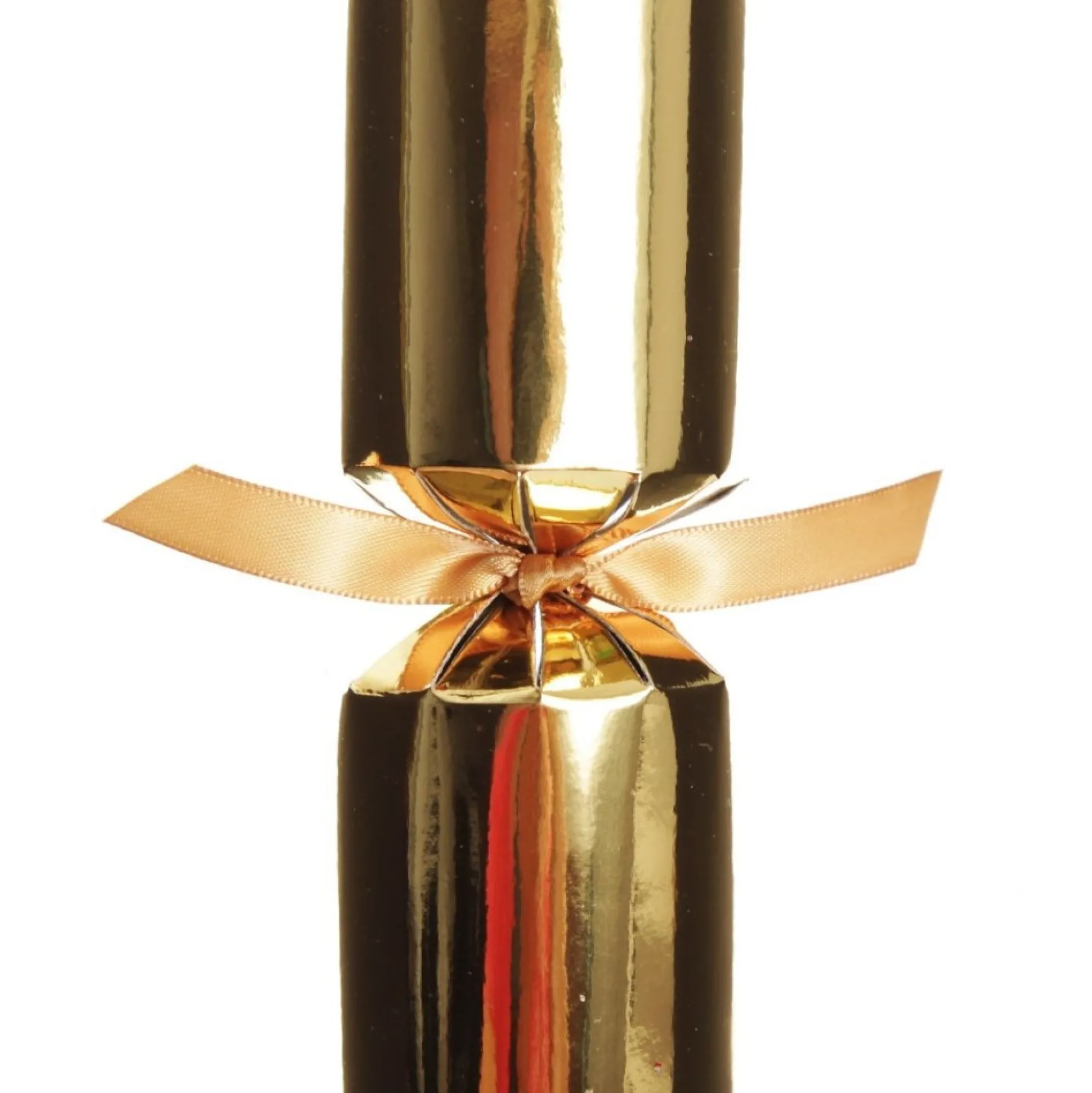 Personalised Gold Plain Bon Bon - Single Christmas Bon Bons|