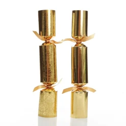 Personalised Gold Plain Bon Bon - Single Christmas Bon Bons|