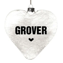 Personalised Icicle Glass Heart - All i need is Love and a Cat Glass Hearts And Discs|