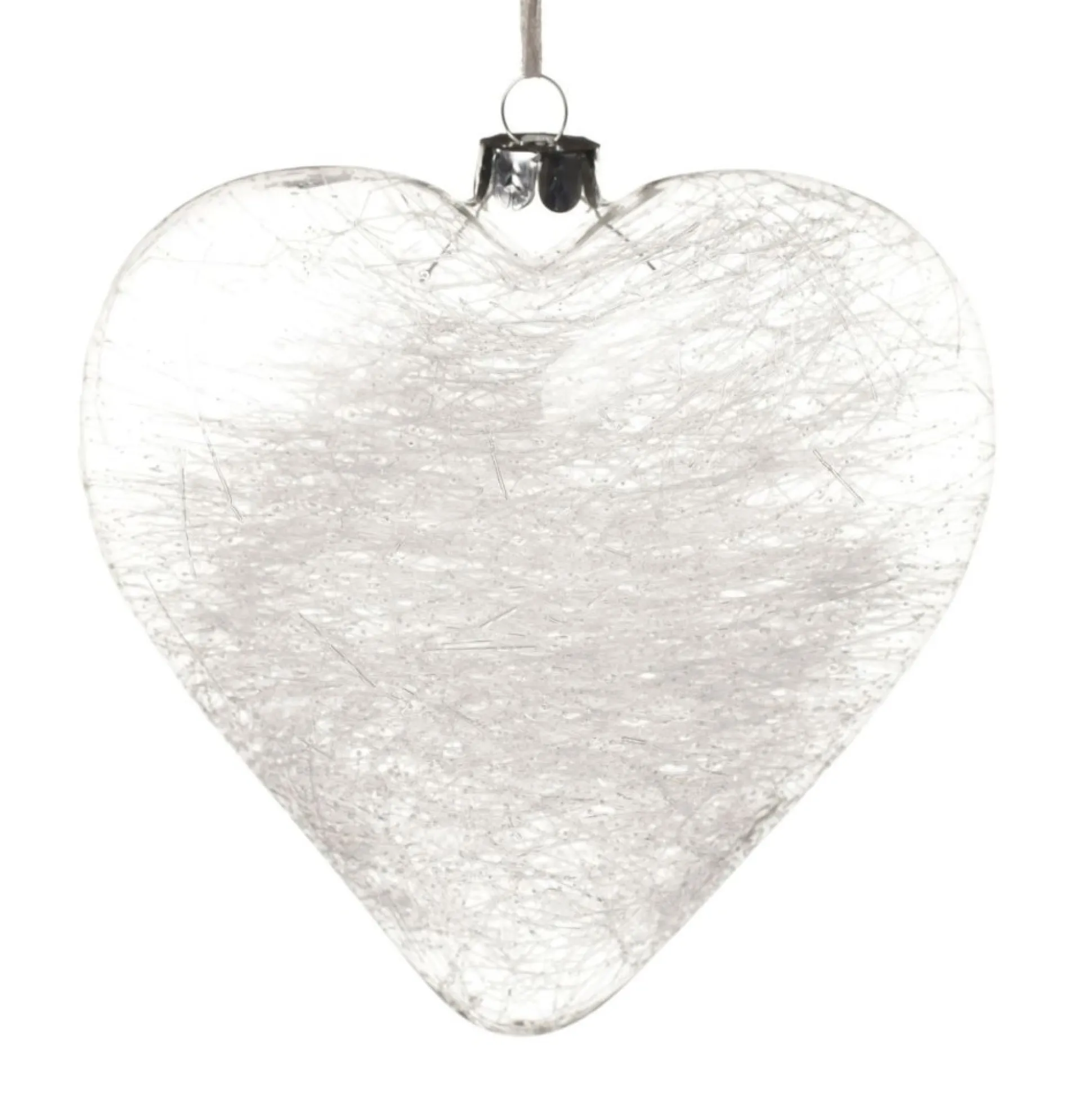 Personalised Icicle Glass Heart - Love is a Four Legged Word Glass Hearts And Discs|