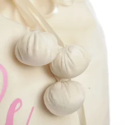 Personalised Ivory Velvet Santa Sack Personalised Santa Sacks|