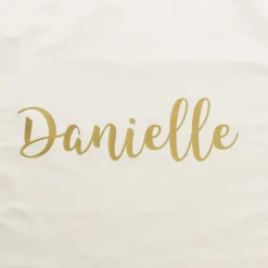 Personalised Ivory Velvet Santa Sack Personalised Santa Sacks|