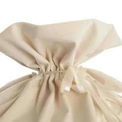 Personalised Ivory Velvet Santa Sack Personalised Santa Sacks|