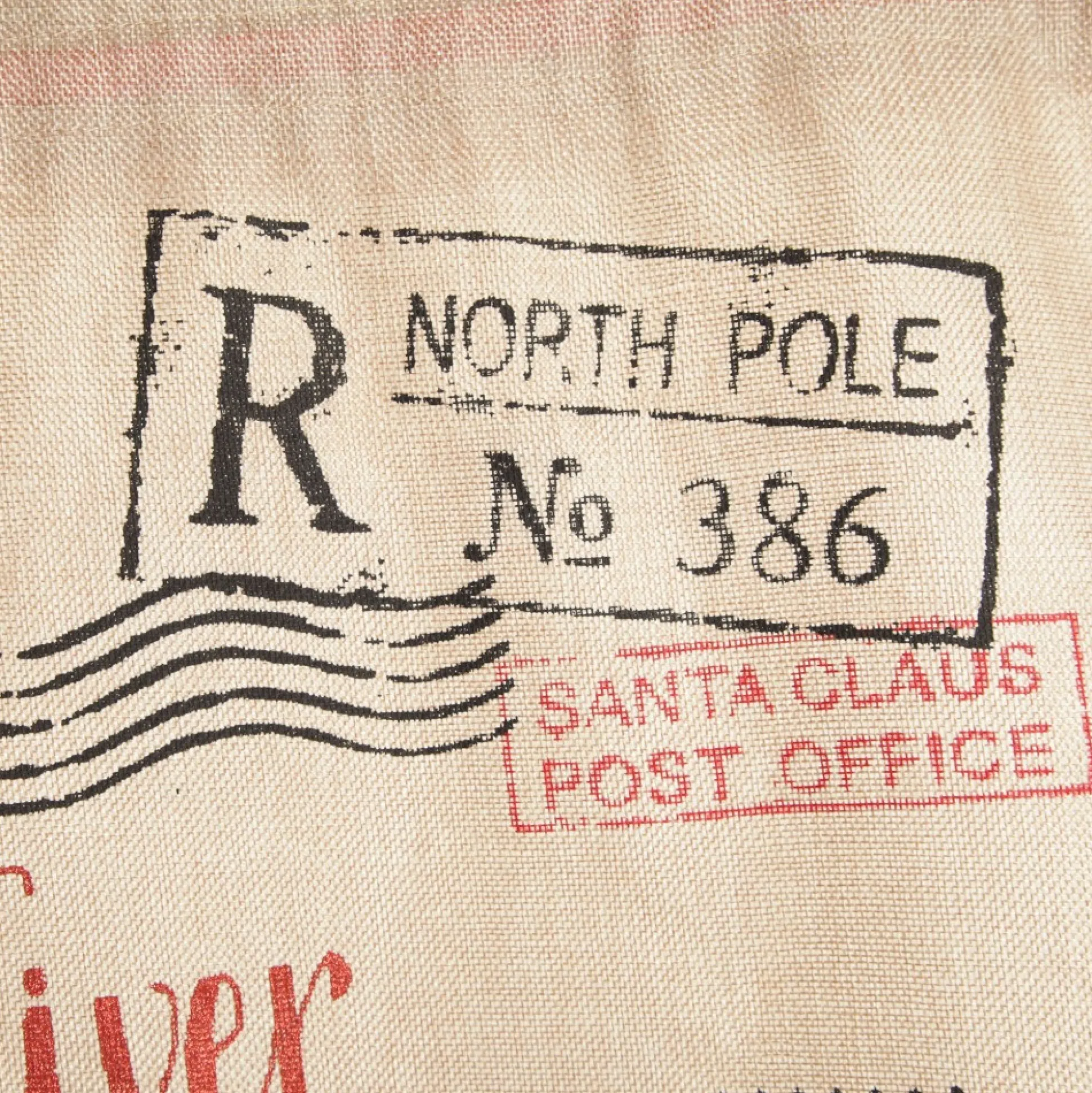 Personalised Jute Naughty or Nice Santa Sack Personalised Santa Sacks|
