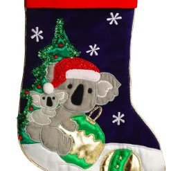 Personalised Koala Christmas Stocking Personalised Stockings|