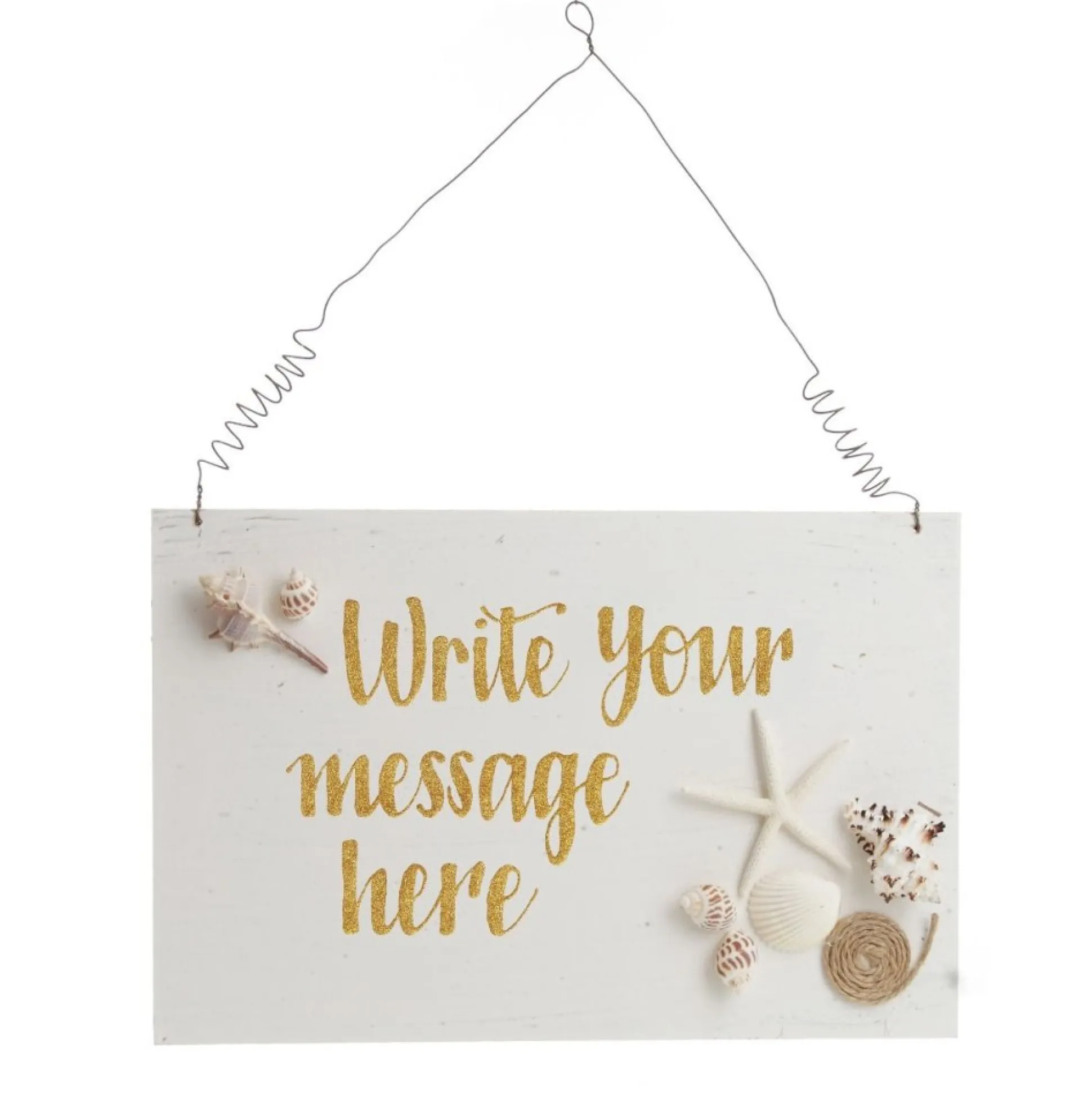 Personalised Large Beach Christmas Wood Plaque Christmas Plaques|